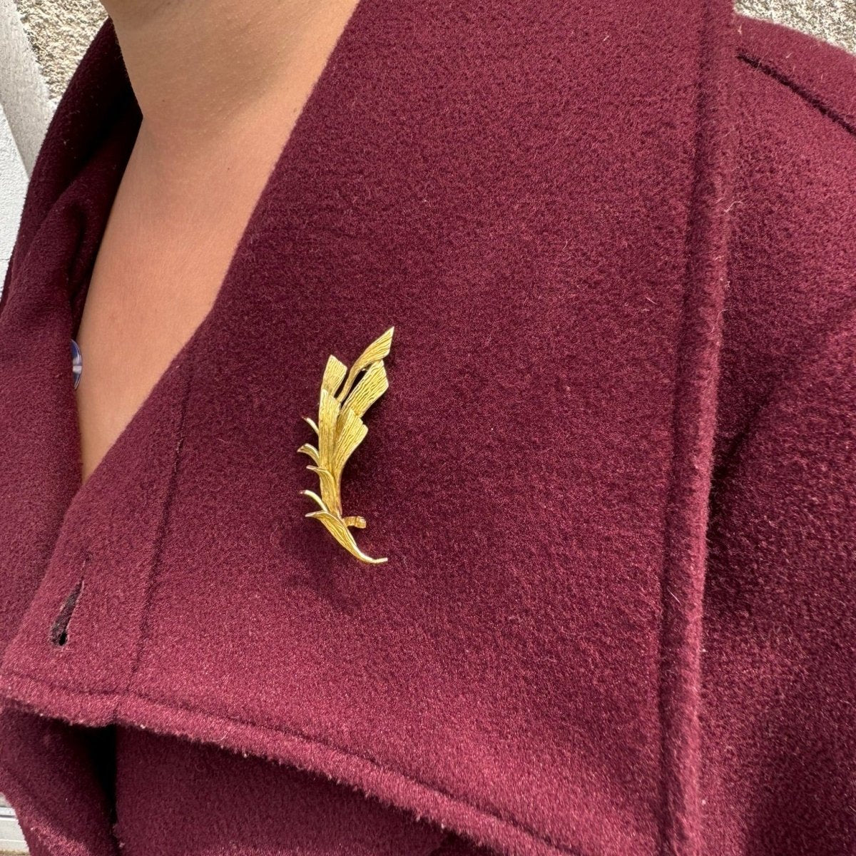 Broche Épingle en or jaune - Castafiore