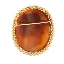 Broche Épingle en or jaune et agate - Castafiore