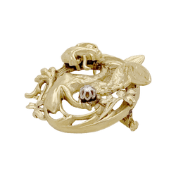 Broche Épingle en or jaune et diamant - Castafiore