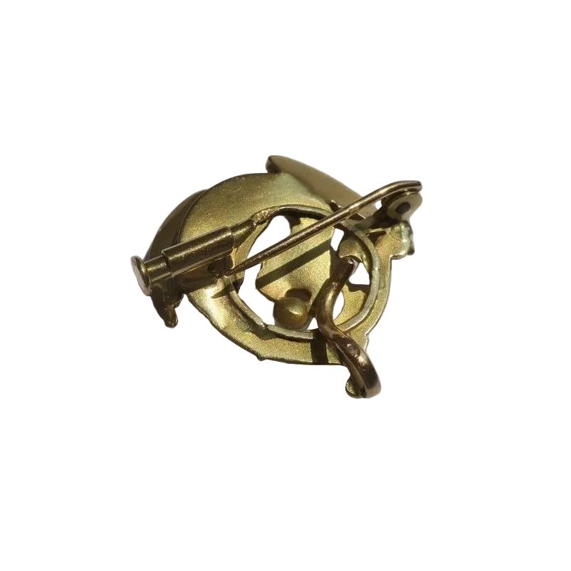 Broche Épingle en or jaune et perle - Castafiore