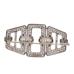 Broche Épingle en platine et diamants - Castafiore
