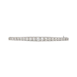 Broche Épingle en platine et diamants - Castafiore