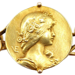 Broche Épingle VERNIER en or jaune - Castafiore