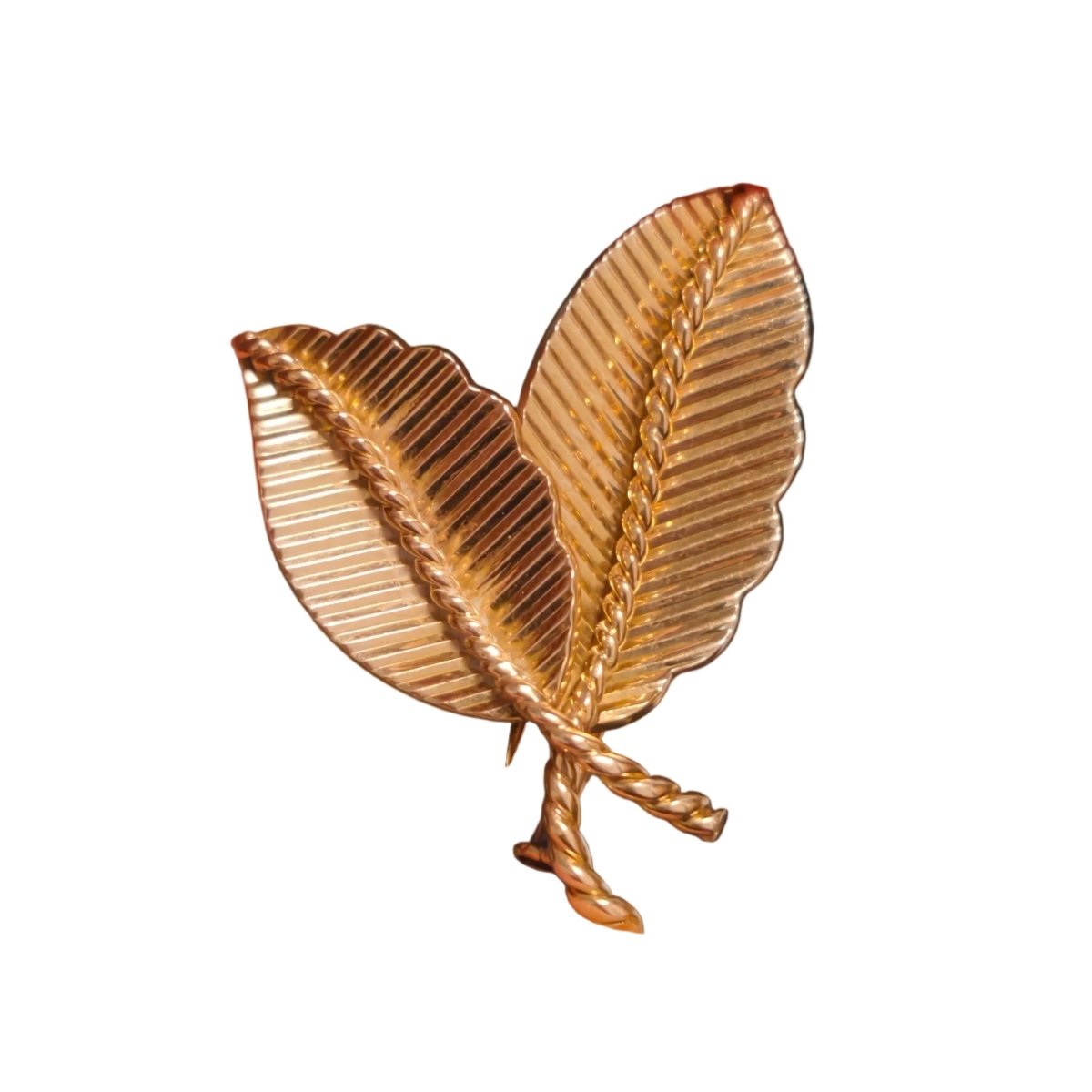 Broche MELLERIO en or jaune - Castafiore