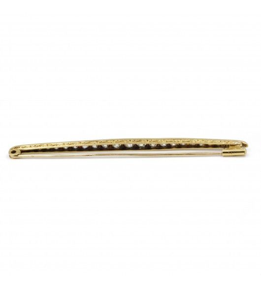 Broche - Or & diamants - Castafiore