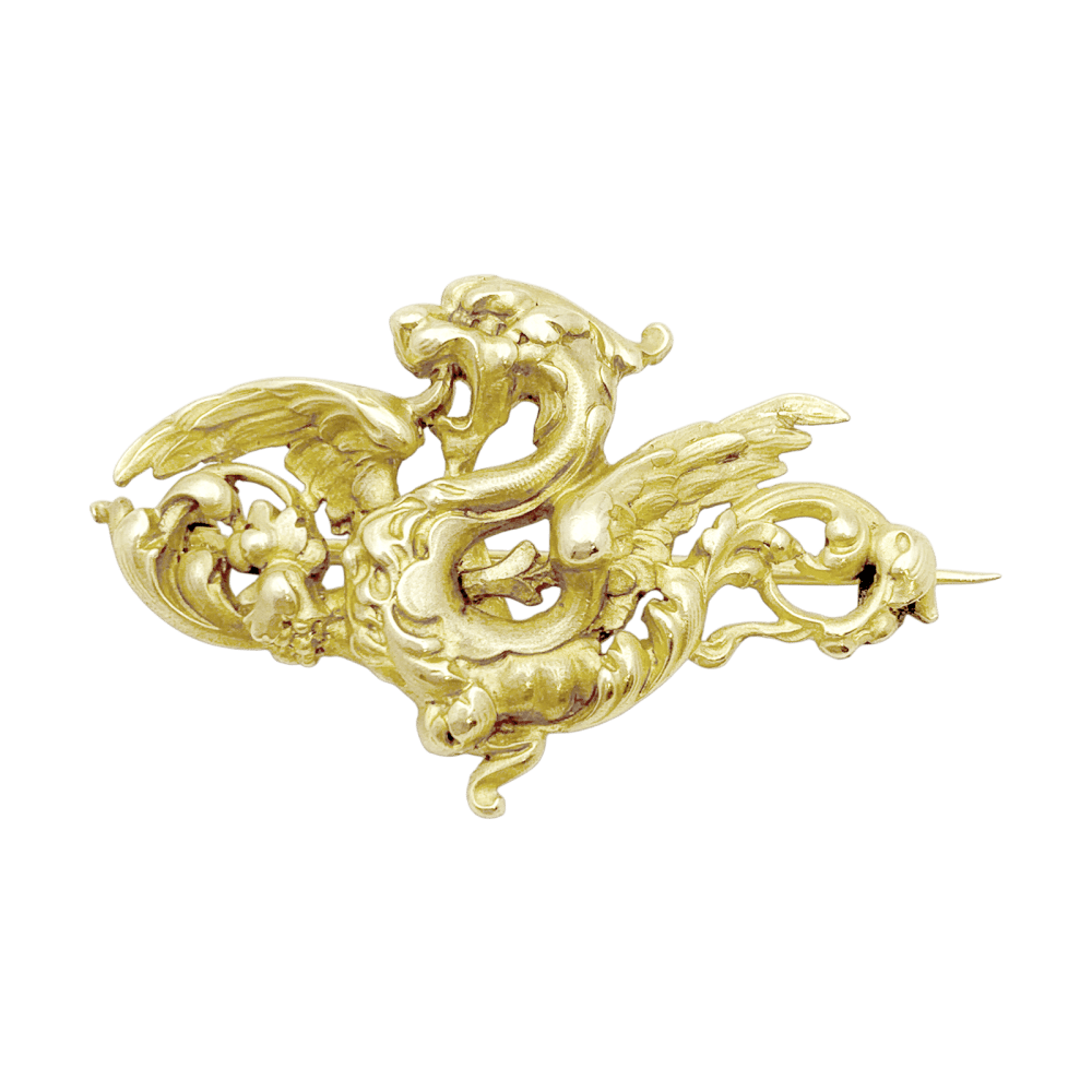 Broche Pendentif en or jaune - Castafiore