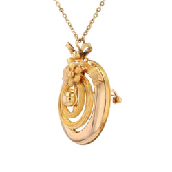 Broche Pendentif en or jaune - Castafiore