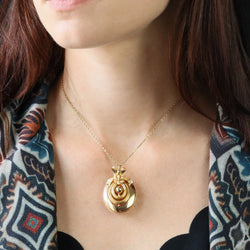 Broche Pendentif en or jaune - Castafiore