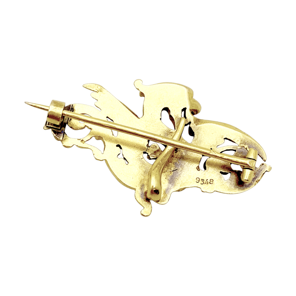 Broche Pendentif en or jaune - Castafiore