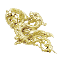 Broche Pendentif en or jaune - Castafiore