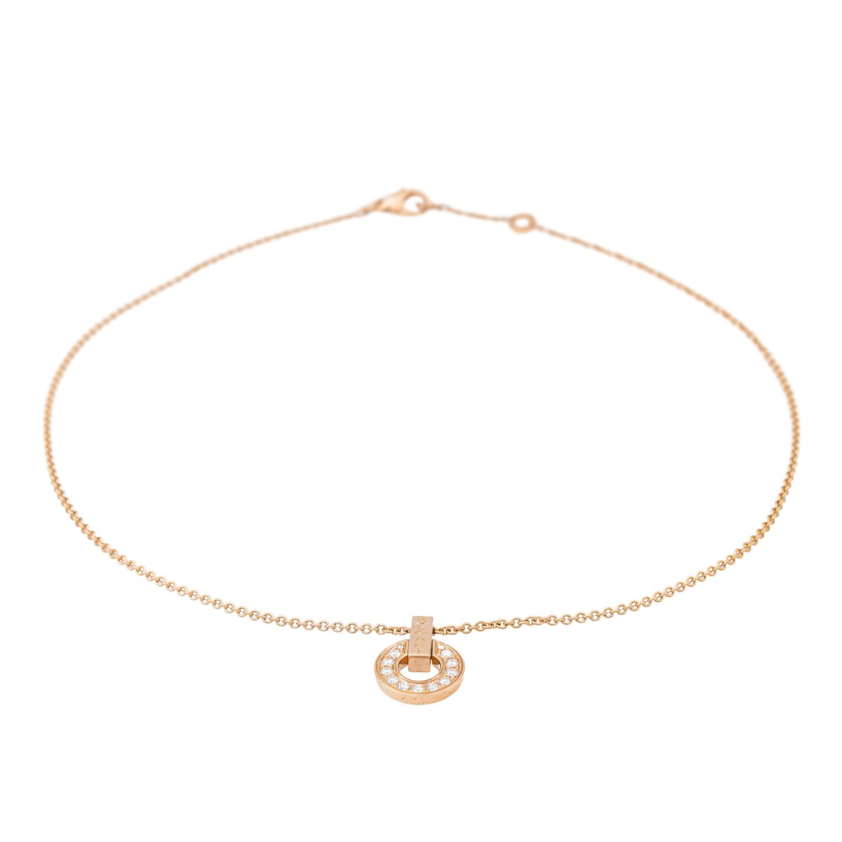 Bulgari Collier Bulgari Bulgari Or rose Diamant - Castafiore