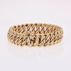 Bracelet Maille en or rose