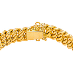 Bracelet Maille Américaine Or jaune