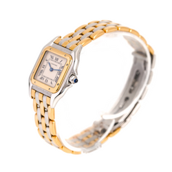 Montre CARTIER "Panthère" en or jaune et acier