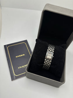 Montre CHAUMET "Khesis" en acier
