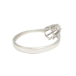 Bague Solitaire en or blanc et diamant