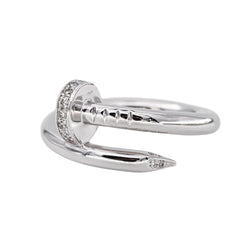 Cartier Bague Juste un clou Or blanc Diamant - Castafiore
