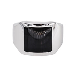 Cartier Bague Santos Or blanc Quartz - Castafiore