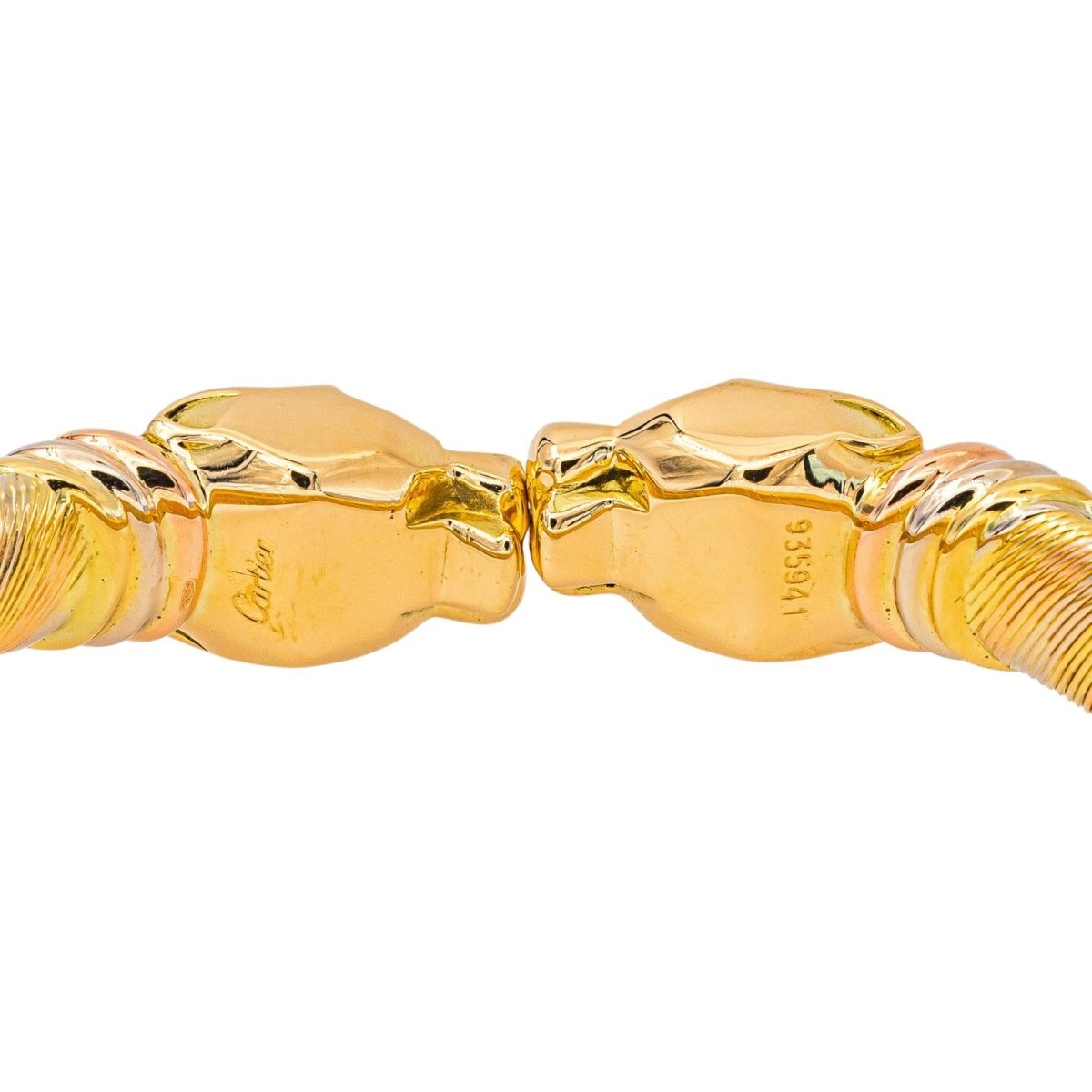 Cartier Bracelet Jonc Panthère Or jaune - Castafiore