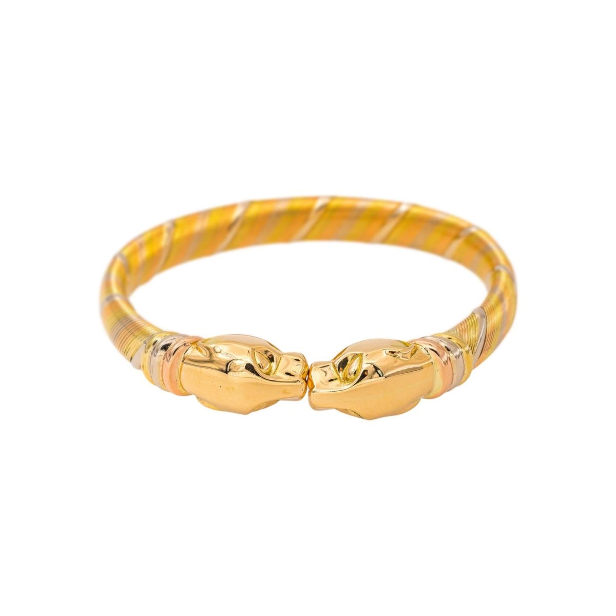 Cartier Bracelet Jonc Panthère Or jaune - Castafiore