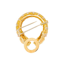 Cartier Broche Panthère Or jaune - Castafiore