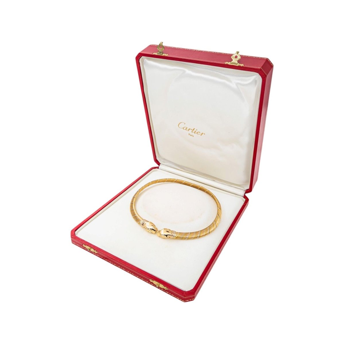 Cartier Collier Torque Panthère Or jaune - Castafiore