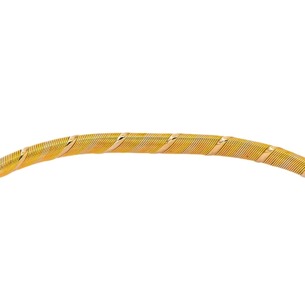 Cartier Collier Torque Panthère Or jaune - Castafiore