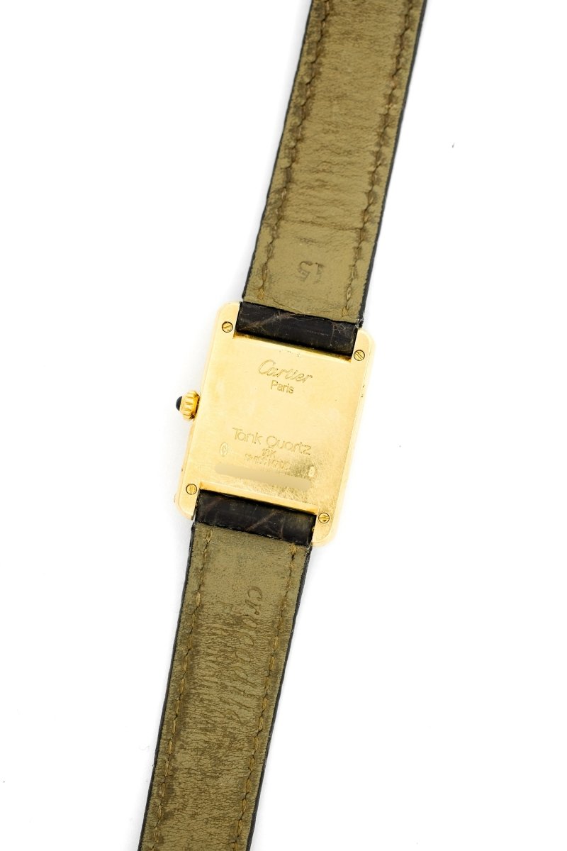 Cartier Tank Louis Médium - v. 1990 (papiers SAV) - Castafiore