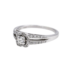Mauboussin Bague Chance of Love Or blanc Diamant