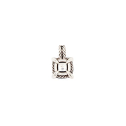 Pendentif DAVID YURMAN en argent, hématite et diamant