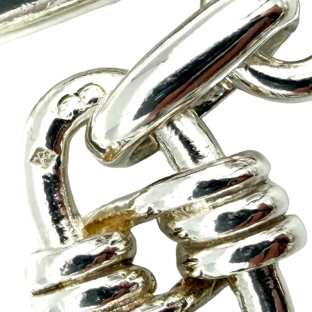 Collier Maille HERMÈS "Cybelle" en argent