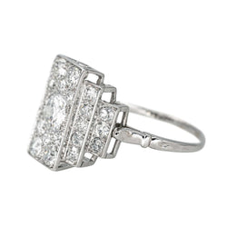 Bague Platine Diamant