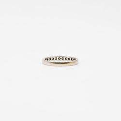 Bague Alliance en or blanc et diamants