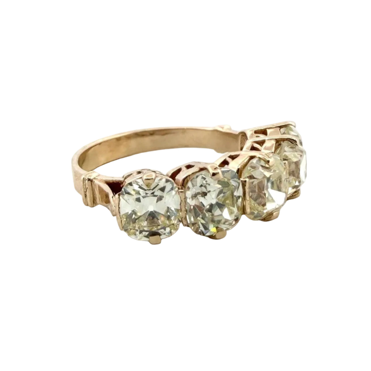 Bague Alliance en or blanc et diamants