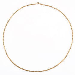 Chaine maille jaseron en or jaune - Castafiore