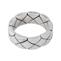 Chanel Bague Coco Crush Or blanc - Castafiore