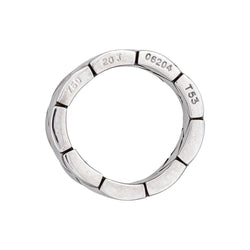 Chanel Bague Coco Crush Or blanc - Castafiore