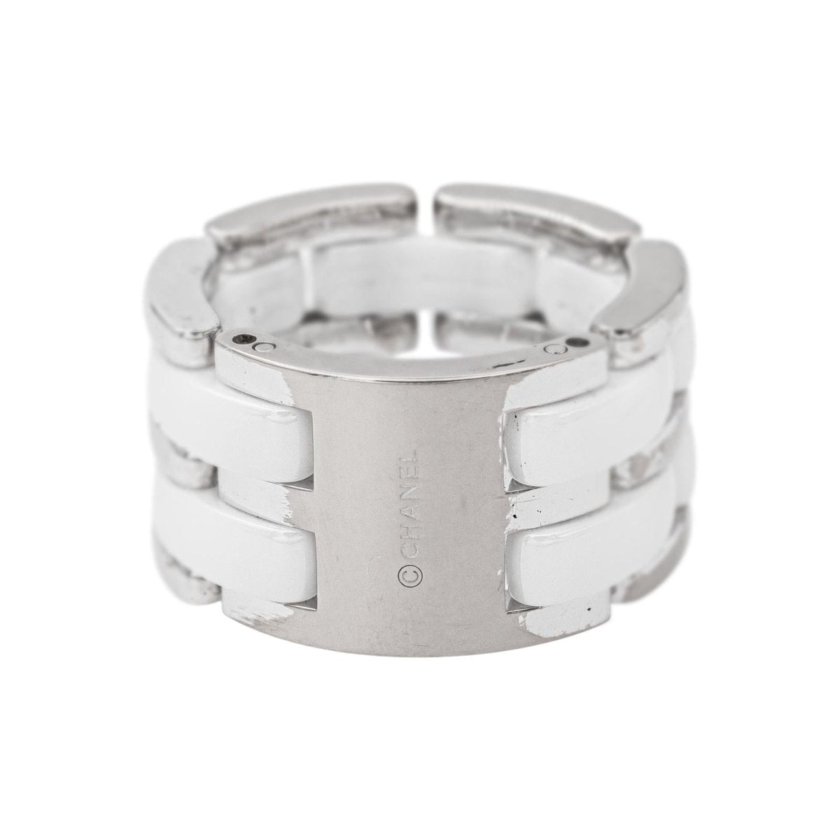 Chanel Bague Ultra Or blanc - Castafiore