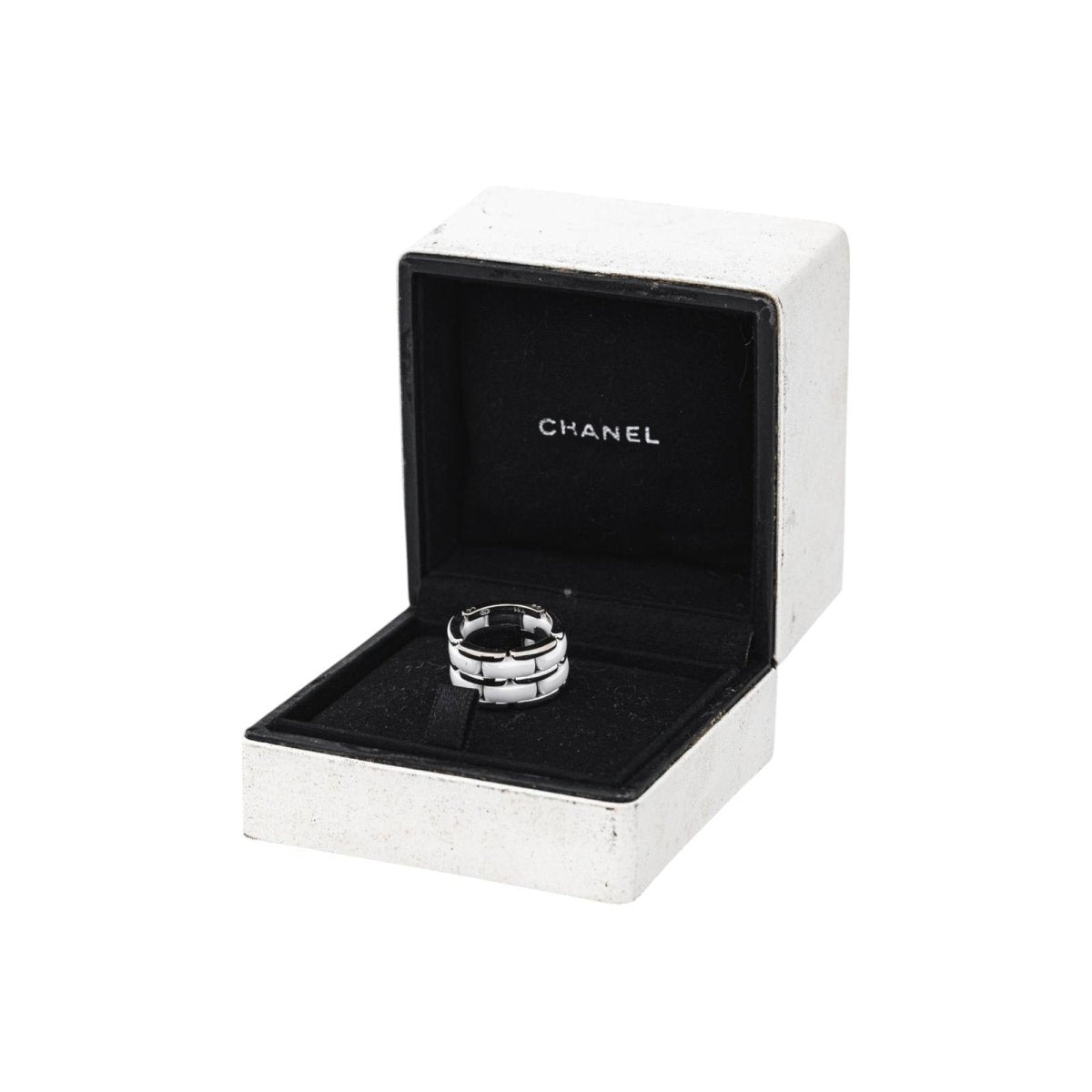 Chanel Bague Ultra Or blanc - Castafiore