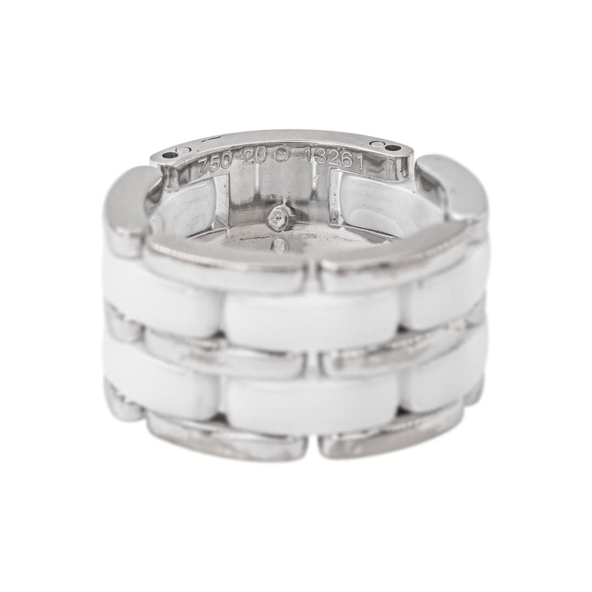 Chanel Bague Ultra Or blanc - Castafiore