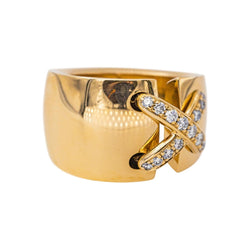 Chaumet Bague Jeux de Liens Or jaune Diamant - Castafiore