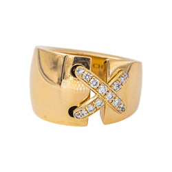 Chaumet Bague Jeux de Liens Or jaune Diamant - Castafiore