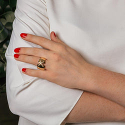 Chaumet Bague Jeux de Liens Or jaune Diamant - Castafiore