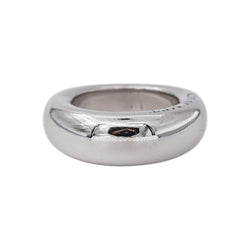Chaumet Bague Jonc Or blanc - Castafiore