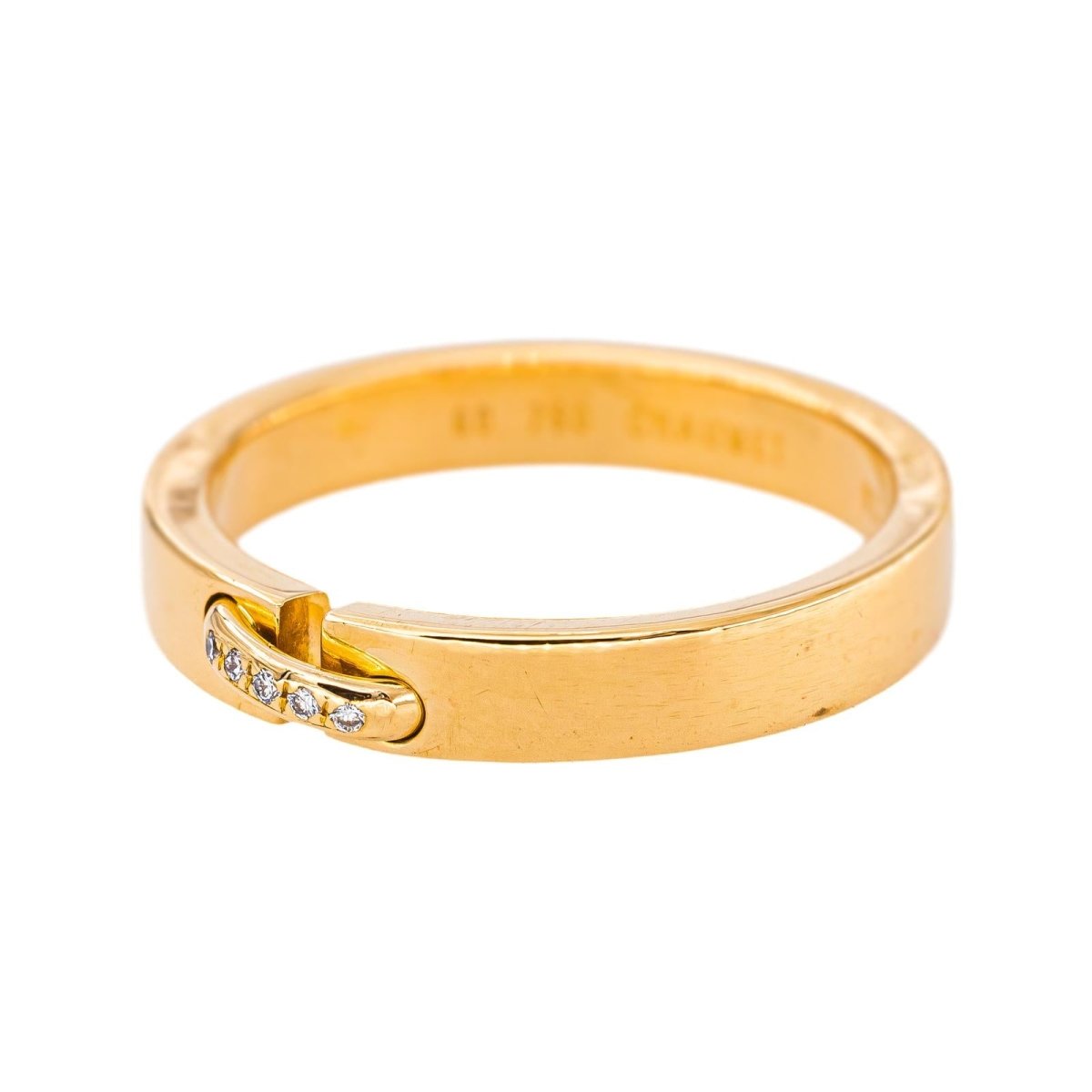 Chaumet Bague Liens Evidence Or rose Diamant - Castafiore