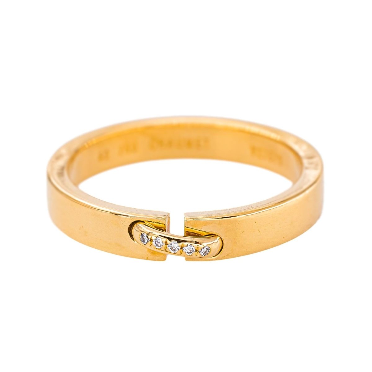 Chaumet Bague Liens Evidence Or rose Diamant - Castafiore