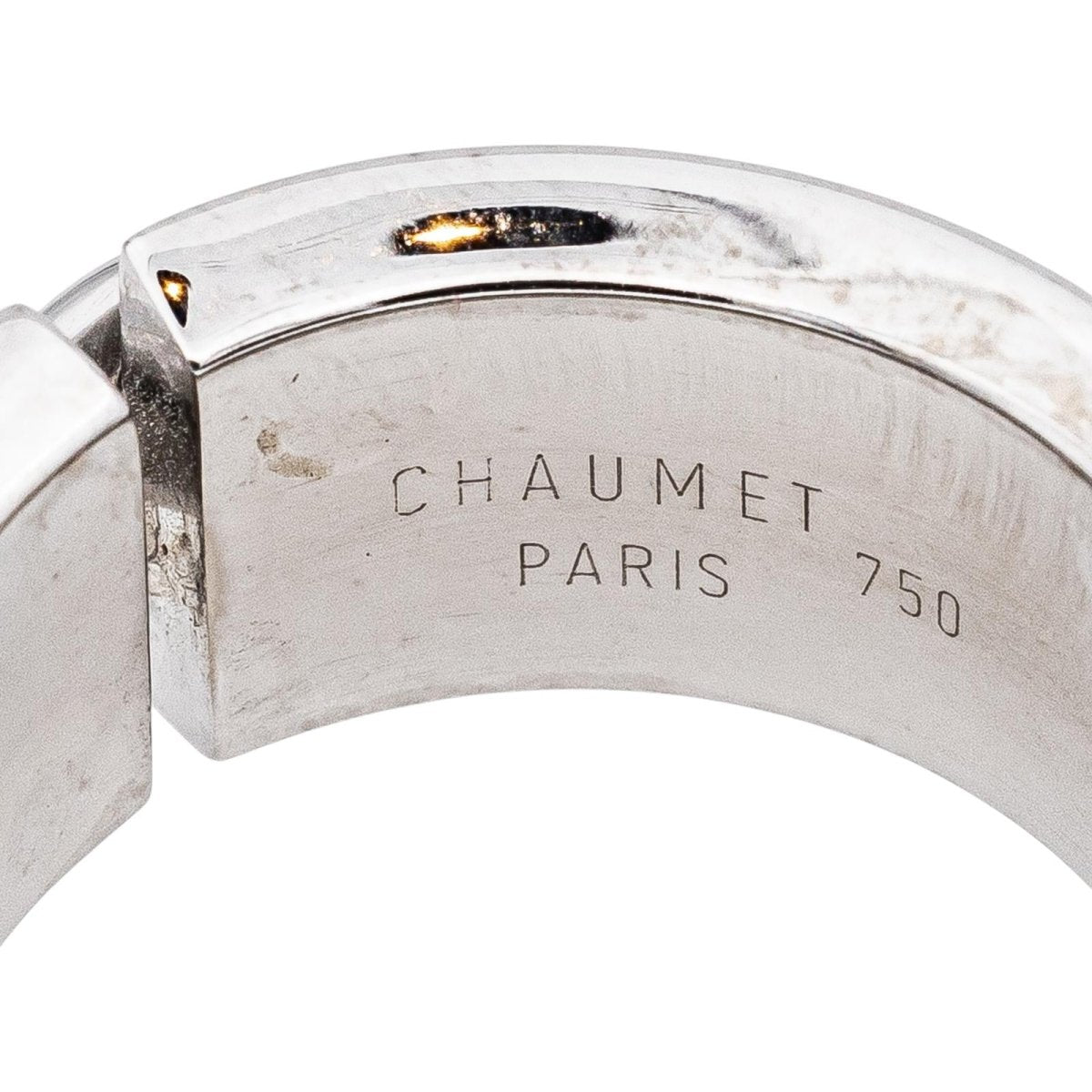 Chaumet Bague Liens Or blanc Diamant - Castafiore