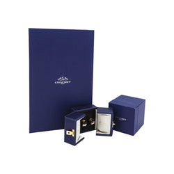 Chaumet Boucles d'oreilles Jeux de liens Or rose Diamant - Castafiore