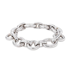 Chaumet Bracelet maillons Jaseron Or blanc - Castafiore