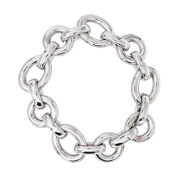 Chaumet Bracelet maillons Jaseron Or blanc - Castafiore